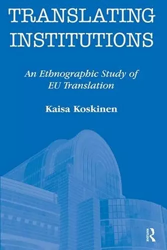 Translating Institutions cover