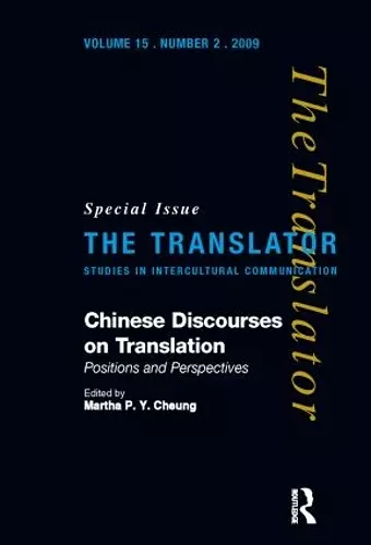 Chinese Discourses on Translation cover
