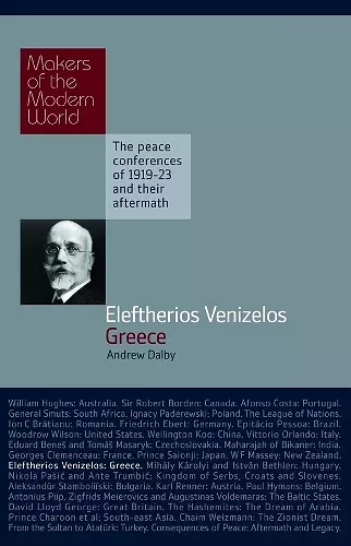 Eleftherios Venizelos: Greece cover