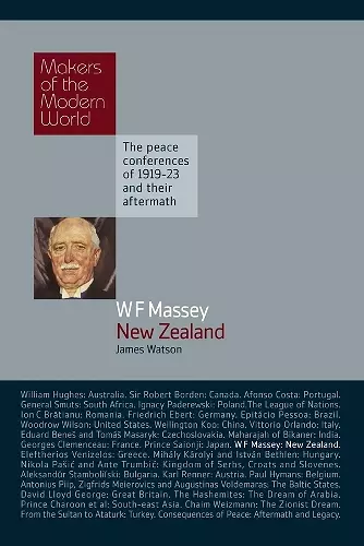 William Massey: New Zealand cover