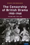 The Censorship of British Drama 1900-1968 Volume 2 cover