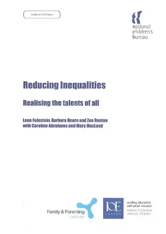 Reducing Inequalities cover