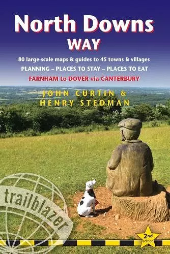 North Downs Way (Trailblazer British Walking Guides) cover