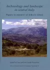 Archaeology and Landscape in Central Italy cover