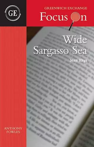 Wide Sargasso Sea by Jean Rhys cover