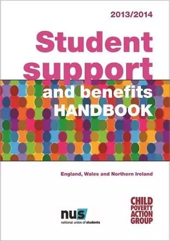 Student Support and Benefits Handbook cover