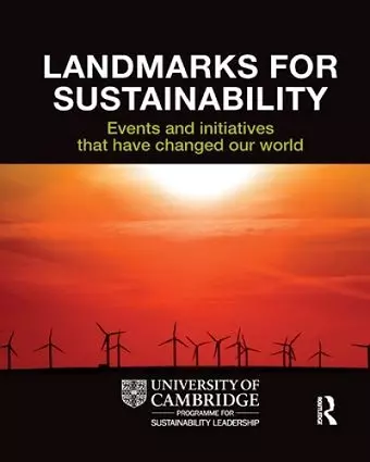 Landmarks for Sustainability cover