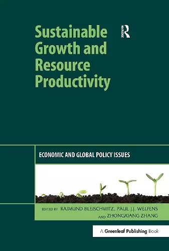 Sustainable Growth and Resource Productivity cover