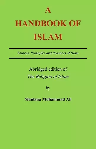 A Handbook of Islam cover