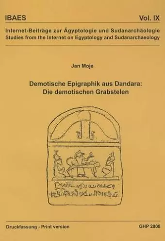 Demotische Epigraphik aus Dandara cover