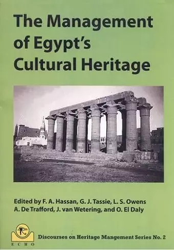 The Management of Egypt's Cultural Heritage; Volume 2 cover