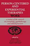 Person-centered and Experiential Therapies Work cover