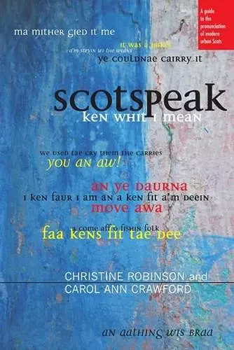 Scotspeak cover