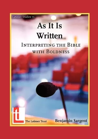 As It Is Written cover