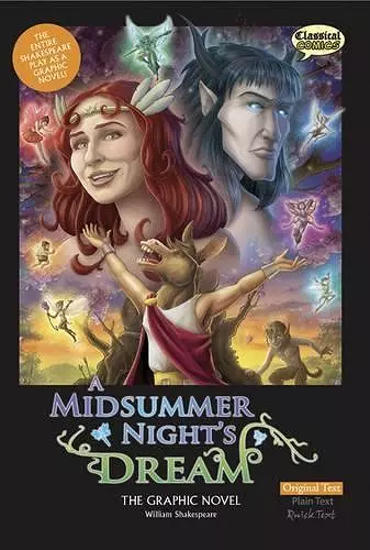 Midsummer Night's Dream the Graphic Novel cover