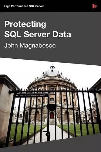 Protecting SQL Server Data cover