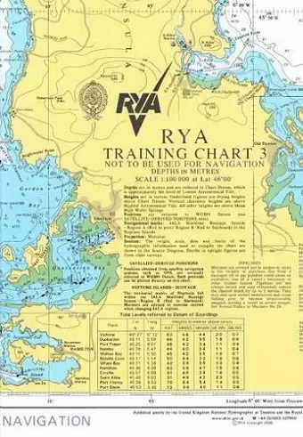 RYA Training Chart cover