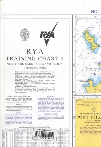 RYA Training Chart cover