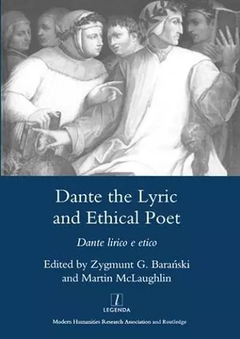 Dante the Lyric and Ethical Poet cover