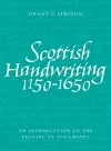 Scottish Handwriting 1150-1650 cover