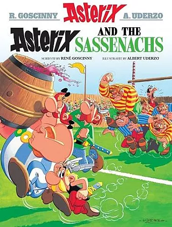 Asterix and the Sassenachs (Scots) cover