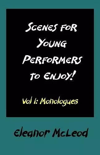 Scenes for Young Performers to Enjoy cover