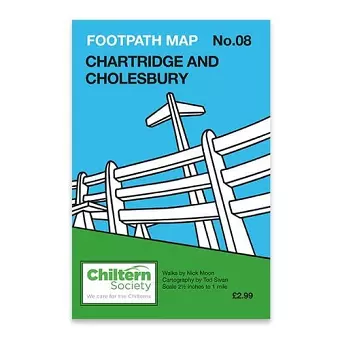 Chiltern Society Footpath Map No. 8 - Chartridge and Cholesbury cover