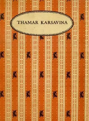 Thamar Karsavina cover