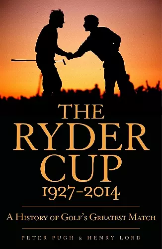 The Ryder Cup cover