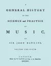 A General History of the Science and Practice of Music. Vol.5 of 5. [Facsimile of 1776 Edition of Vol. 5.] cover