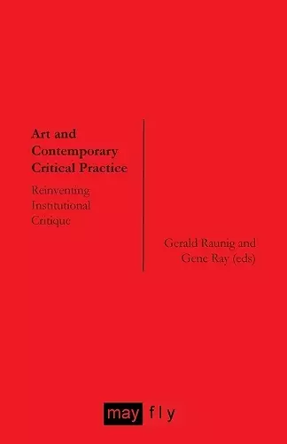 Art and Contemporary Critical Practice cover