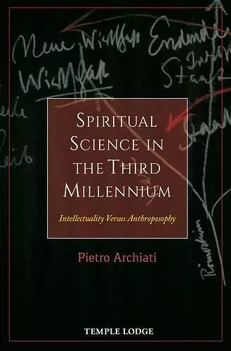 Spiritual Science in the Third Millennium cover