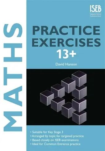 Maths Practice Exercises 13+ cover