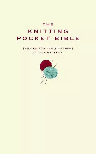 The Knitting Pocket Bible cover