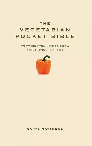 The Vegetarian Pocket Bible cover