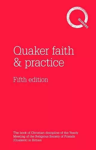 Quaker faith & practice cover