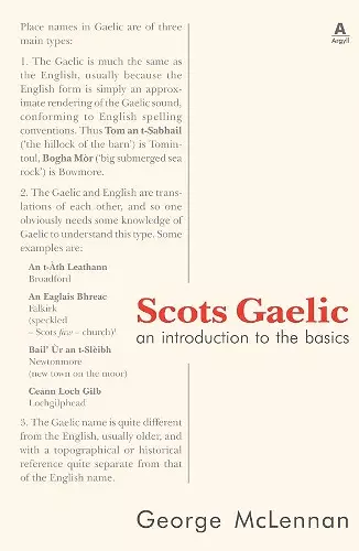 Scots Gaelic cover