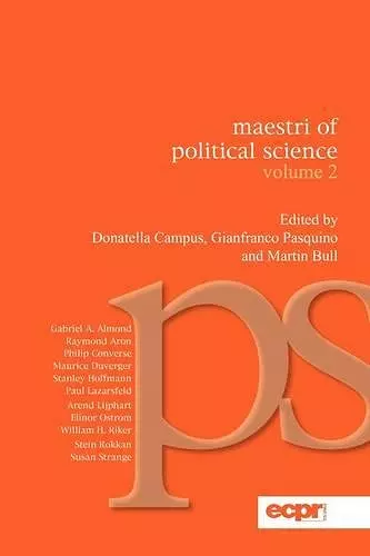 Maestri of Political Science cover