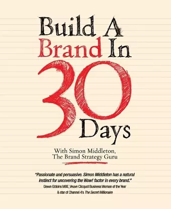 Build a Brand in 30 Days cover