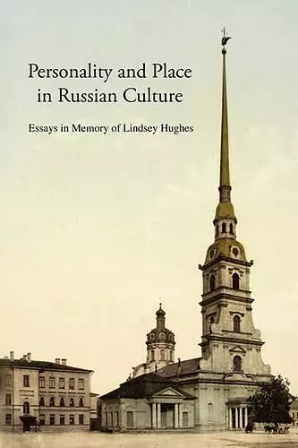 Personality and Place in Russian Culture cover