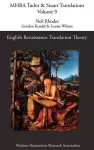 English Renaissance Translation Theory cover