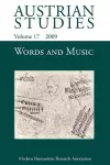 Words and Music cover