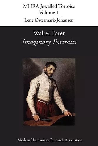 Walter Pater, 'Imaginary Portraits' cover