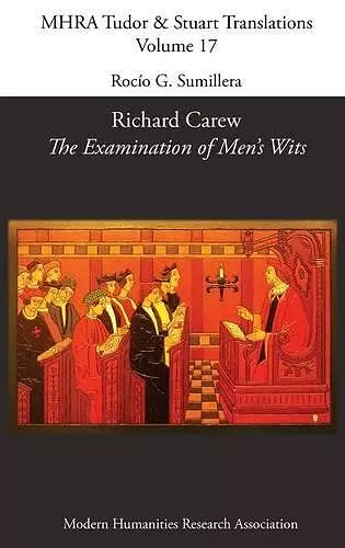 Richard Carew, 'The Examination of Men's Wits' cover