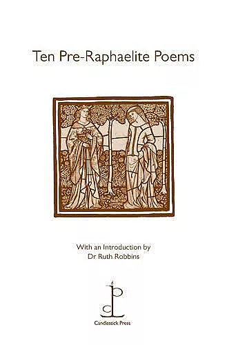 Ten Pre-Raphaelite Poems cover