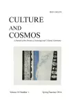 Culture and Cosmos Vol 18 Number 1 cover