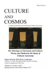 Culture and Cosmos Vol 21 1 and 2 cover