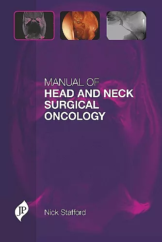 Manual of Head and Neck Surgical Oncology cover