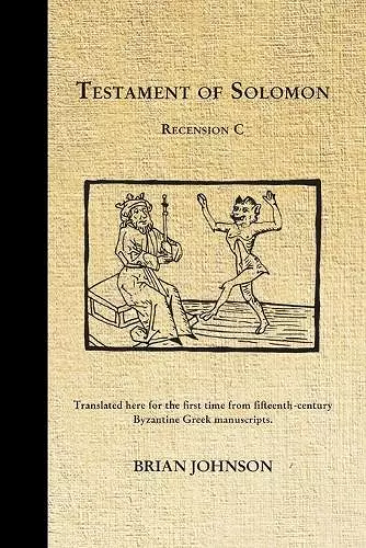 The Testament of Solomon cover