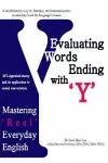 Evaluating Words Ending with 'Y' cover